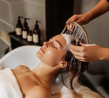 Japanese head spa treatment